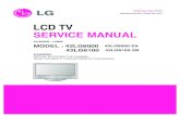 LCD TV SERVICE MANUAL - go-gddq. · PDF filelcd tv service manual caution before servicing the chassis, read the safety precautions in this manual. chassis : ld89f model : 42lg6000