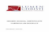 HIGHER SCHOOL CERTIFICATE CURRICULUM …lumen.nsw.edu.au/srcfiles/HSC--Prelim-2015-16-subject-bklt-VP1.pdf · Lumen Christi Preliminary/HSC Curriculum Information Handbook 2015-2016