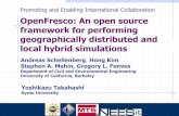 OpenFresco: An open source framework for performing ...openseesnavigator.berkeley.edu/wp-content/uploads/... · OpenFresco: An open source framework for performing geographically