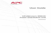 User Guide - - APC  · PDF fileUser Guide InfraStruxure 150kVA Power Distribution Unit i ... Notification ... • Supports Modbus RTU over a serial RS485