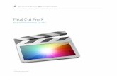 Final Cut Pro X - Tallinn Universityrajaleid/Editing2017/Apple Final Cut Pro X exam/fcpx... · About This Guide This guide provides all the information that you need to prepare for