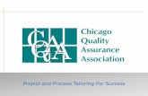 Project and Process Tailoring For Success 2011/CQAA Presentation v… · Project and Process Tailoring For Success. 2 ... specifications, criteria, methods, ... processes, policies,