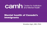 Immigrant Mental Health - Olip-Plioolip-plio.ca/wp-content/uploads/2015/08/Immigrant-Mental-Health... · The Case for Diversity . ... Post-migration stressors have significant influence