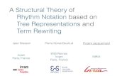A Structural Theory of Rhythm Notation based on Tree ...repmus.ircam.fr/_media/jacquemard/strn-mcm.pdf · A Structural Theory of Rhythm Notation based on Tree Representations and