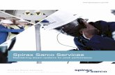 Spirax Sarco Services Sarco Services ... which will provide you with a detailed report, ... • Measuring dryness value and dryness fraction to assess steam wetness and its ...
