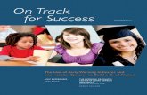 On Track for Success - Everyone Graduates Centernew.every1graduates.org/.../uploads/2012/03/on_track_for_success.pdf2 Early Warning Indicator and Intervention Systems (EWS) are an