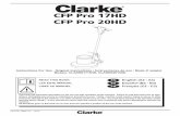 CFP Pro 17HD CFP Pro 20HD - d2z4qs2e3spnc1.cloudfront.netd2z4qs2e3spnc1.cloudfront.net/product_file/file/1343/clarke-cfp... · wiring diagram ... funcionamiento de mÁquina de piso