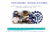 SECTION 3 - Technical Education and Skills …tesda.gov.ph/Downloadables/Electrical Installation and... · Web viewConnecting and terminating of motor terminal/ leads out and the