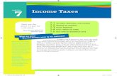 CHAPTER IIncome Taxesncome Taxesschoolwires.henry.k12.ga.us/cms/lib08/GA01000549/... · IIncome Taxesncome Taxes 7-1 Tax Tables, Worksheets, and Schedules 7-2 Modeling Tax Schedules