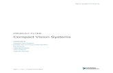 Compact Vision Systems Product Flyer - National · PDF file• Vision Builder for Automated Inspection configurationbased software -includedfor designing and deploying highperformance