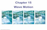 Chapter 15 Wave Motion - University of Virginiapeople.virginia.edu/~ben/Hue_Physics_152/BEN_Lect_6.pdf• Quality of Sound, and Noise; Superposition ... 16-2 Mathematical Representation