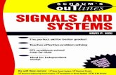 SCHAUM'S OUTLINES OF - · PDF fileSCHAUM'S OUTLINES OF Theory and Problems of Signals and Systems Hwei P. Hsu, Ph.D. Professor of Electrical Engineering Fairleigh Dickinson University