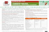 TECHNICAL DATA SHEET ISSUED BY TIMBER · PDF file©TIMBER QUEENSLAND LIMITED TECHNICAL DATA SHEET 7 TIMBER DECKS ... Table 1 provides guidance on readily available ... MGP 12 Cypress