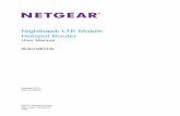Nighthawk LTE Mobile -   · PDF fileNighthawk LTE Mobile Hotspot Router User Manual ... Chapter 10 Troubleshooting Diagnostics ... Supported RF Bands