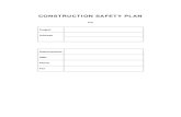 CONSTRUCTION SAFETY PLAN - · PDF file27.0 PLACEMENT OF CONCRETE 34 STANDARD FORMS Site Specific Induction Record Site Specific Induction Checklist Visitor Induction Form ... commencing