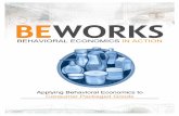 BEHAVIORAL ECONOMICS IN ACTION - BEworksbeworks.com/assets/pdfs/BEworks_CPG.pdf · Consumers face a number of behavioral biases when deciding ... behavioral economics to provide you