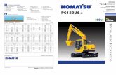 600 mm 700 mm 500 mm PC138US - Komatsu Ltd. · PDF fileOPTIONAL EQUIPMENT Additional counterweight (500 kg1,100 lb) Additional filter system for poor-quality fuel Alternator, 60A Arm,