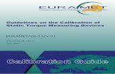 Guidelines on the Calibration of Static Torque …download.caltech.se/download/standarder/EURAMET-cg-14.01...Calibration Guide EURAMET/cg-14/v.01 GUIDELINES ON THE CALIBRATION OF STATIC