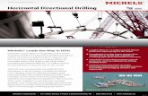 Horizontal Directional Drilling -   · PDF fileMichels® Leads the Way in HDD Michels® Corporation is regarded as the North American leader in Horizontal Directional Drilling