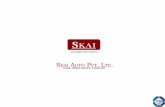 AUTOMOTIVE PARTS - SKAI Auto AUTO.pdfThe Story till now …. Establishment of Skai Auto Pvt. Ltd. In Kundli Sonepat, started manufacturing Lock & Switches for Yamaha in Rajdoot & Bajaj