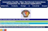 Innovative Ductile Fiber Reinforced Cementious Composites ... -shamsher.pdf · Innovative Ductile Fiber Reinforced Cementious Composites for Structural ... design guidelines for Fiber