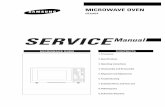 MICROWAVE OVEN - shema.ru · PDF fileAlthough the microwave oven is completely safe during ... Primary and secondary interlock switches, interlock monitor ... blade fan'3', spring