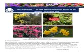 Horticultural Therapy Association of Victoria Inc 2015... · 1 Horticultural Therapy Association of Victoria Inc Newsletter - 2015 – Winter Issue Gardens in Winter When designing