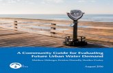 A Community Guide for Evaluating Future Urban Water Demandpacinst.org/wp-content/uploads/2016/08/A-Community-Guide-for... · A Community Guide for Evaluating Future Urban Water Demand