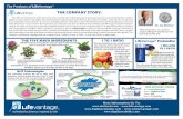 THE COMPANY STORY - Life Activatorslifeactivators.net/ez-flyer-full-product-line.pdfwho represented a 1/2 billion-dollar nutritional company, to look at LifeVantage for advice on how