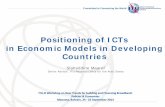 Positioning of ICTs in Economic Models in Developing · PDF filein Economic Models in Developing Countries. ... The Business Model Handbook for Developing Countries ... [The Economist]
