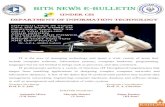 BITS NEWS E-BULLETIN - Home - RAISONI GROUP OF ... GHRCE, NAGPUR AT ADCC INFOCAD PVT. LTD. BITS NEWS E-Bulletin Monthly Issue 3 August 2016 Department of Information Technology, G.