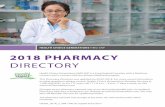 HEALTH CHOICE GENERATIONS 2018 PHARMACY ... in this pharmacy directory are organized by county, pharmacy type and pharmacy name, alphabetically. TABLE OF CONTENTS PROVIDER DIRECTORY