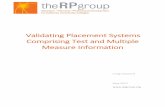 Validating Placement Systems Comprising Test and …rpgroup.org/Portals/0/Documents/Projects/MultipleMeasures/... · Validating Placement Systems Comprising Test and ... when using