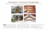 Timber-Frame Hybrids - lancotf.comlancotf.com/wp-content/uploads/2015/07/hybrids.pdf · Timber-Frame Hybrids ... In the simplest form, a series ... The most popular hybrid form is