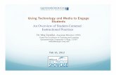 An Overview of Student-Centered Instructional Practices · PDF filegeneral education core -enhancing critical thinking ... Instructional Technology Seminar at QCC: Using technical
