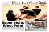 Esper visits West Point - usma.edu View Archive/18FEB15.pdf · Pointer View FeBruary 15, 2018 1 tHe ® serVinG tHe u.s. military aCademy and tHe Community oF west Point FeBruary 15,