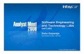 Software Engineering and Technology Labs - Infosys - · PDF file · 2010-02-26Software Engineering and Technology Labs (SETLabs) Subu Goparaju ... » Innovation in a company like