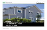 Installation Manual - James  · PDF file2 SAFE WORKING PRACTICES 5 ... Axent™ Fascia Installation Manual August 2014 New Zealand 3 1 Introduction ... Hitachi: C10FSB / C10FSH