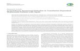ResearchArticle Acinetobacter baumannii Infection in ... · PDF fileResearchArticle Acinetobacter baumannii Infection in Transfusion Dependent ... and exposure to chelation therapy