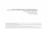 THE DETERMINANTS OF TAX MORALE IN ... DETERMINANTS OF TAX MORALE IN COMPARATIVE PERSPECTIVE: EVIDENCE FROM A MULTILEVEL ANALYSIS Authors: Ignacio Lago-Peñas (a) Universitat Pompeu