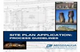 SITE PLAN APPLICATION -  · PDF file2.1 Prerequisites for Site Plan Application Submission.....2.0 - 1 2.1.1 Pre-application Meeting ... 5.0 Landscape Plan Approval
