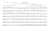 From Four Pieces For String Quartet, Opus 81bruceevans.net/asax/fuga.pdf · From "Four Pieces For String Quartet", Opus 81 Felix Mendelssohn Transcription for Saxophones by Bruce