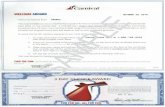 SAMPLE - Cruises | Carnival Cruise Deals: · PDF fileWelcome Aboard from SAMPLE ... Make sure your name and address are complete and correct on the face ... on the front side Of this