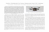 Surface Classification for Sensor Deployment from UAV Landingscse.unl.edu/~carrick/papers/AnthonyBOOD-ICRA15.pdf · Surface Classication for Sensor Deployment from UAV Landings David