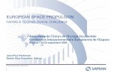 EUROPEAN SPACE PROPULSION - Federaal · PDF fileEUROPEAN SPACE PROPULSION ... Engine 371 - 8 1963 - 1998 4.6 - 5.4 ... Nb of engineers working on cryogenic engines Arianespace Final