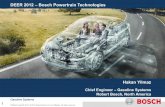 Bosch Powertrain Technologies - Department of Energy · PDF file... Bosch Powertrain Technologies . ... Transmission Controls and Components, Electrification, ... Innovation line Bosch