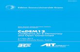 CeDEM12: Proceedings of the International Conference …ausserhofer.net/b00mbl1tz/pub/2012-MairederAusserhoferKittenberger... · CeDEM12 Proceedings of the International ... communication