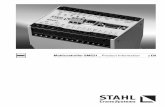 Multicontroller SMC21 Product Information - STAHL · PDF filePISMC21_02.FM 4 1 Features of Multicontroller 1.1 Description • The Multicontroller is a programmable control, evaluation