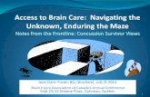 Access to Brain Care: Navigating the Unknown, Enduring the ...braininjurycanada.ca/wp-content/uploads/CONF2014_Jane_Clark_Robe… · Access to Brain Care: Navigating the Unknown,