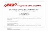 Supply Chain Guidelines - Ingersoll Rand · PDF filePackaging Guidelines GPO-L PL 0010 - 01 Proprietary and Confidential Material Do Not Disclose without Ingersoll-Rand Company Authorization
